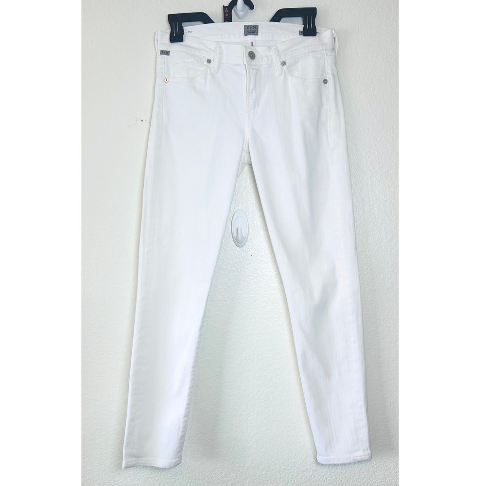 Citizens of Humanity Avedon Minimalist Ankle Ultra Skinny Jeans White Ankle 27
